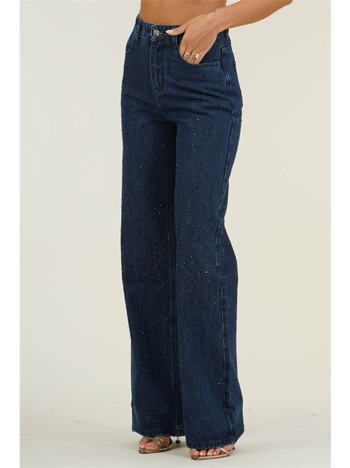 Jeans Anser con crystalli Twenty Fourhaitch | ANSERBLUE